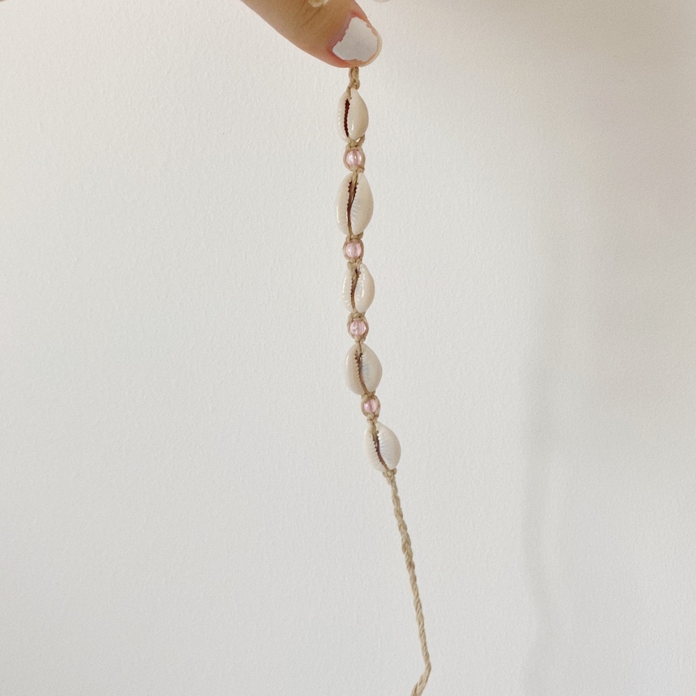 shell anklet